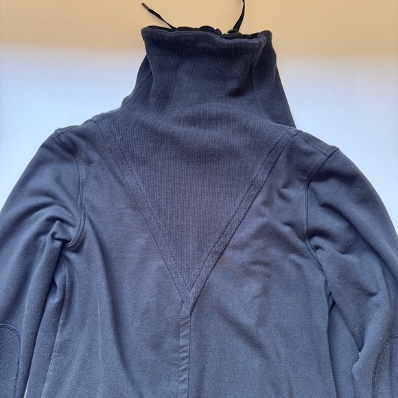 Lululemon Gratitude Wrap Black Cardigan Jacket Coat Athletic Athleisure Sz Small - Picture 11 of 13